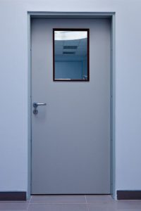 Противопожарная однопольная дверь из металла / серия FRM7244