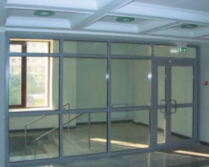 Противопожарный витраж EIW45 / серия FRM7170